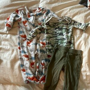Baby boy fall winter bundle 3-6 mos